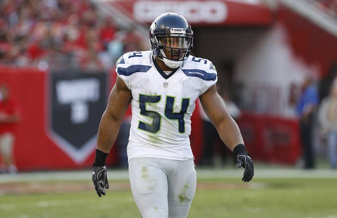 Bobby Wagner during game against the Tampa Bay Buccaneers.