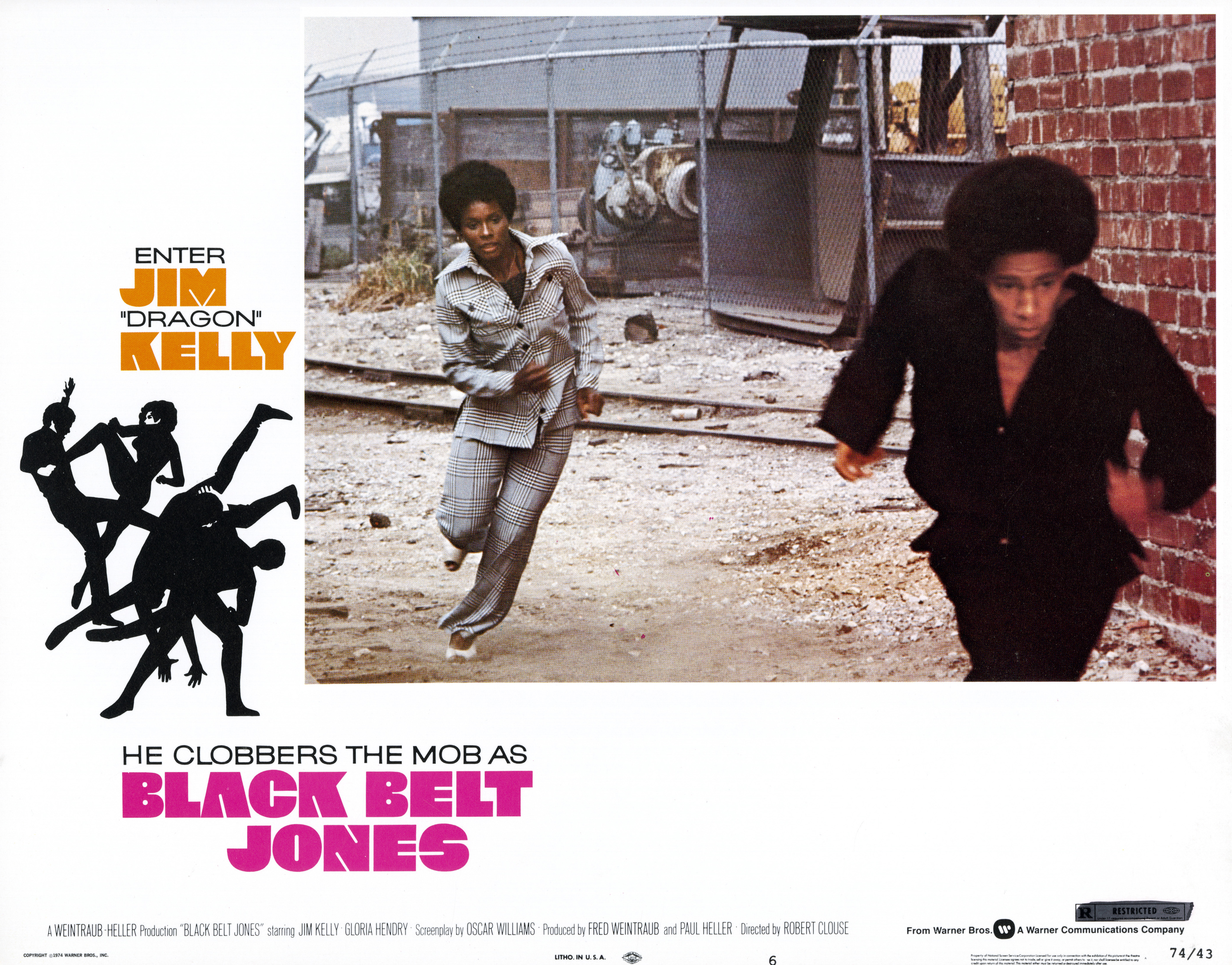 This is the lobby card from Black Belt Jones.
