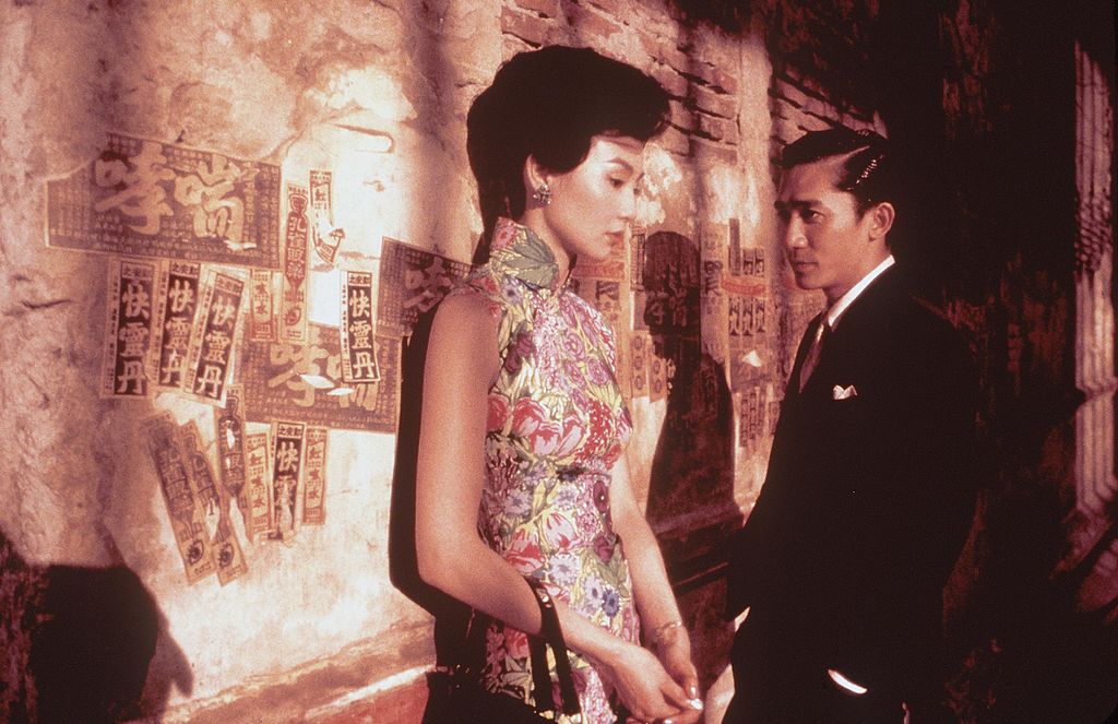 Maggie Cheung and Tony Leung