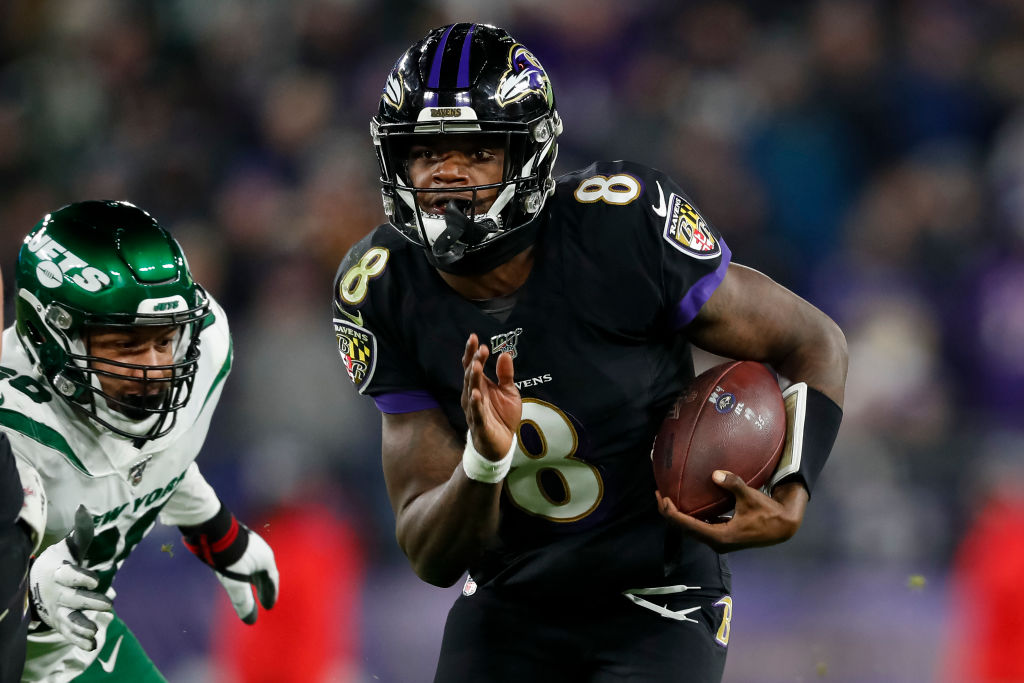 Lamar Jackson Ravens Jets 2019