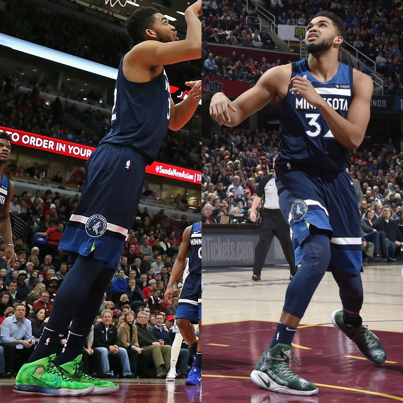 NBA #SoleWatch Power Rankings February 11, 2018: Karl Anthony Towns