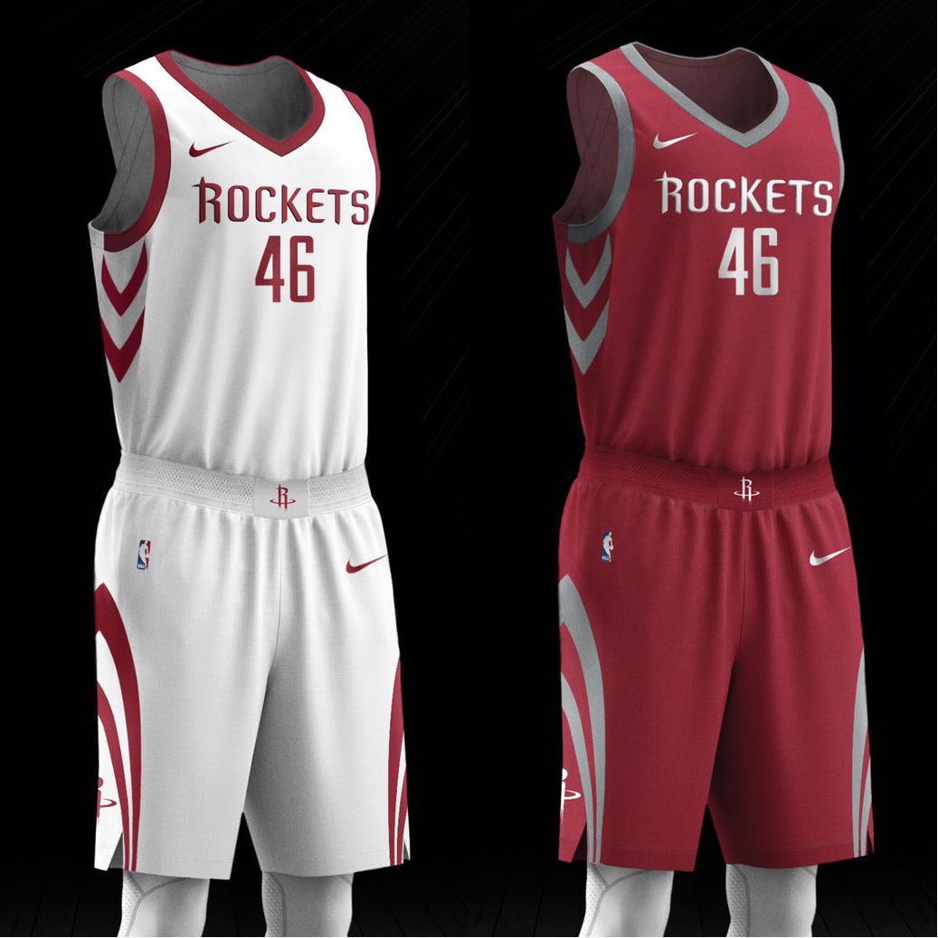 Nike Houston Rockets Uniform