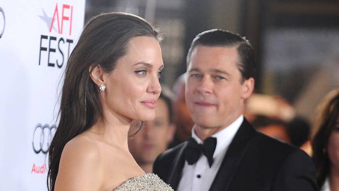 ngelina Jolie and Brad Pitt attend the premiere of &quot;By the Sea&quot; at the 2015 AFI Fest at TCL Chinese 6 Theatres