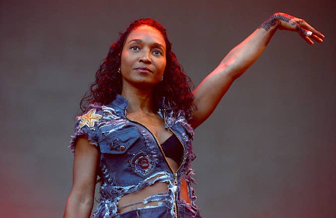 Rozonda 'Chilli' Thomas of the band TLC performs onstage