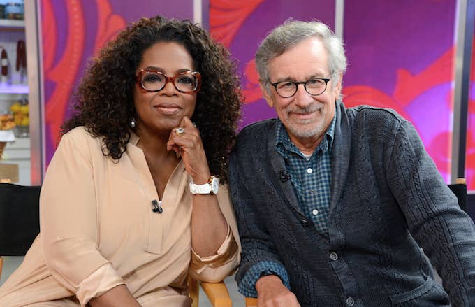 Oprah and Steven Spielberg