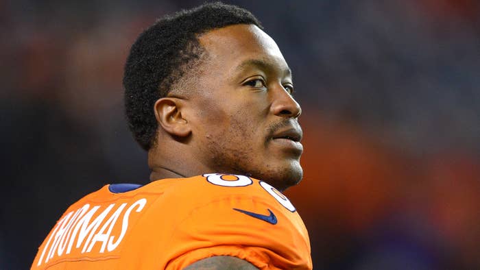 Demaryius Thomas with Denver Broncos