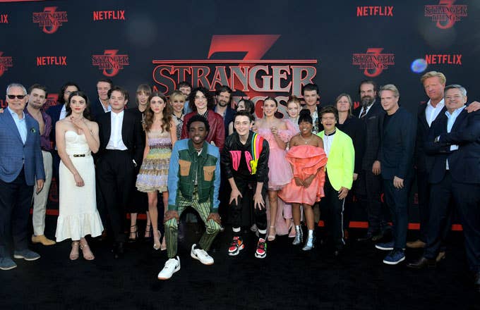 The cast of &#x27;Stranger Things&#x27;