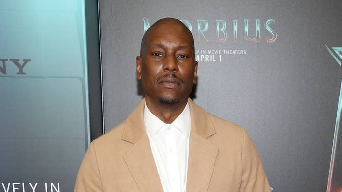 Tyrese Gibson attends the &quot;Morbius&quot; Fan Special Screening