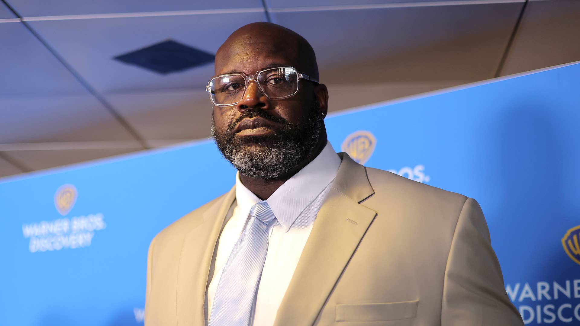 Shaquille O'Neal attends the Warner Bros. Discovery Upfront 2022