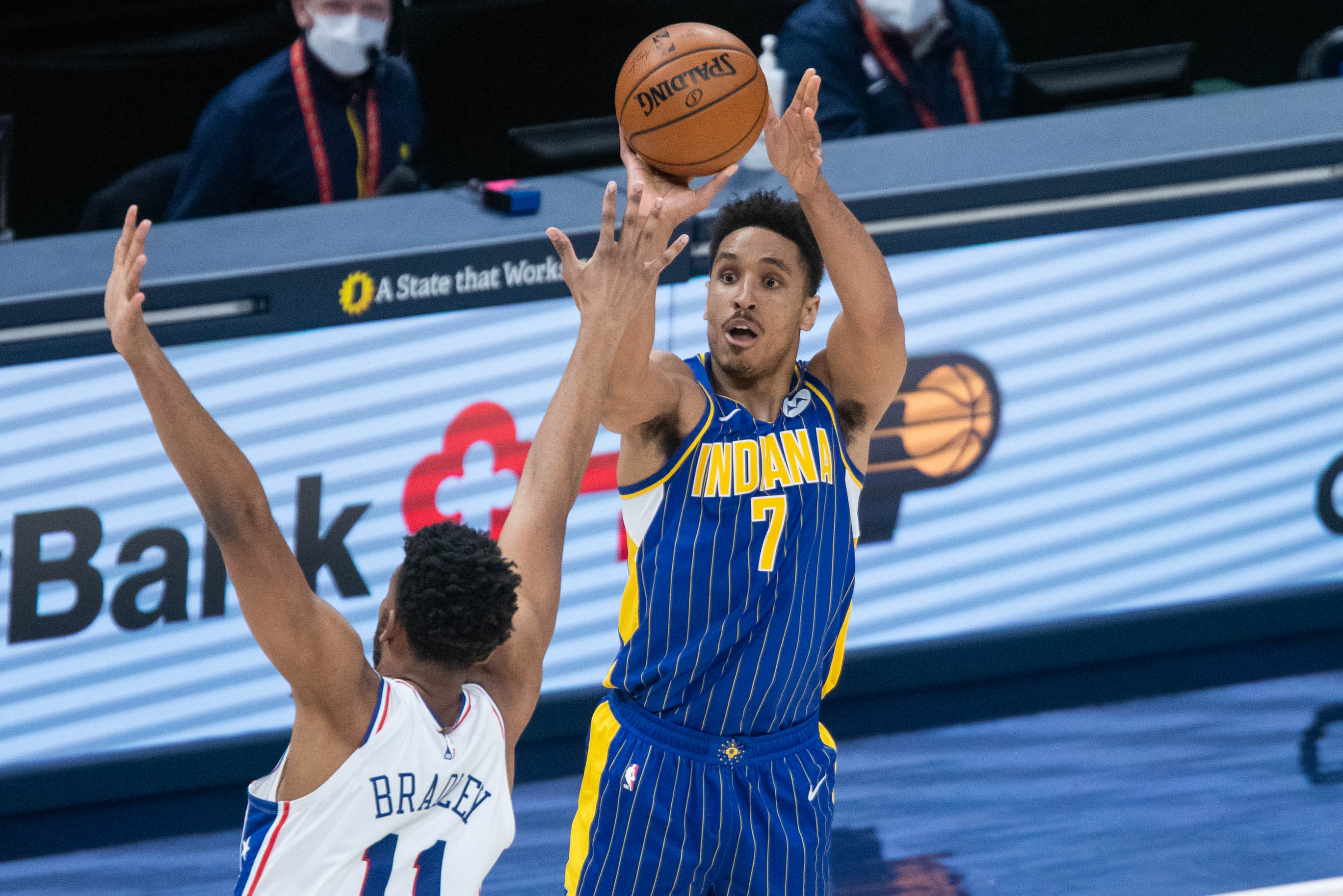 Malcolm Brogdon Pacers Sixers 2021