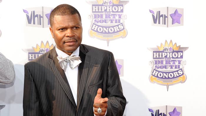 Rap a Lot Records CEO J Prince in an appearance on a VH1 red carpet