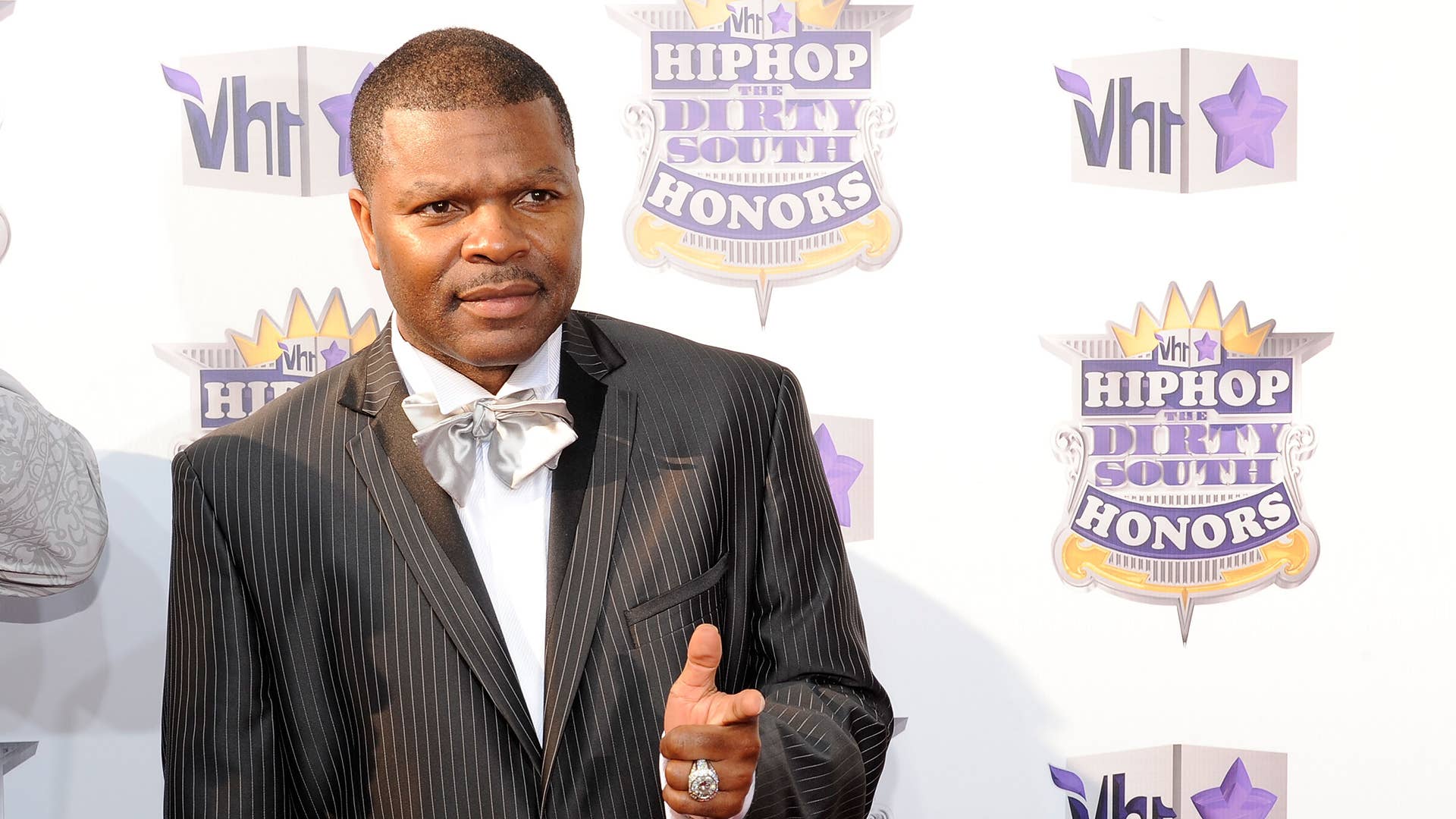 Rap a Lot Records CEO J Prince in an appearance on a VH1 red carpet