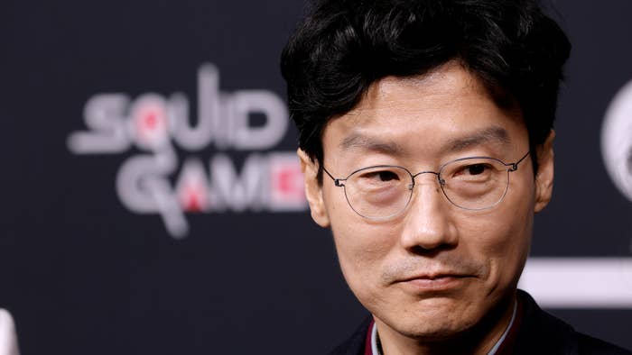 Hwang Dong hyuk attends Los Angeles Screening Of Netflix&#x27;s &quot;Squid Game&quot;