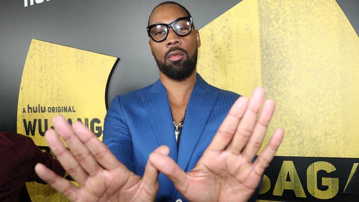 RZA attends the Wu Tang: An American Saga Premiere