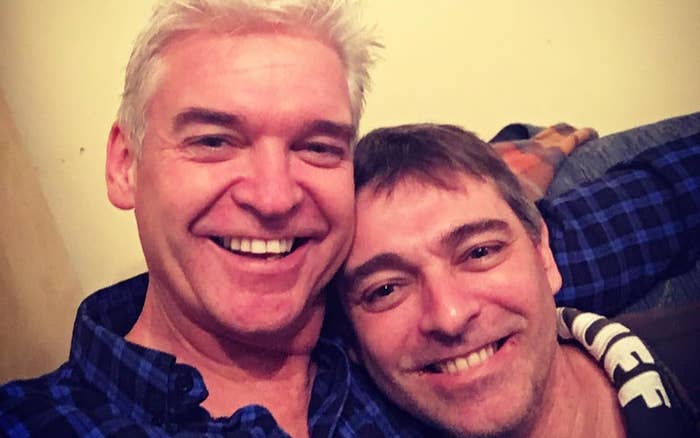 phillip schofield and his brother together