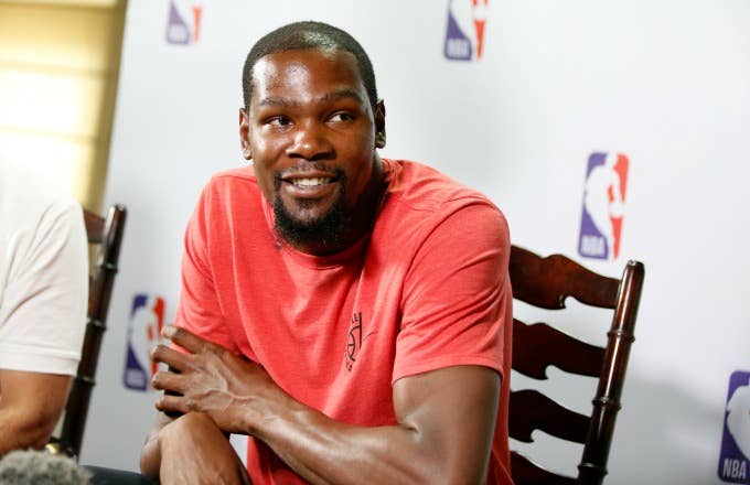 Kevin Durant in India.