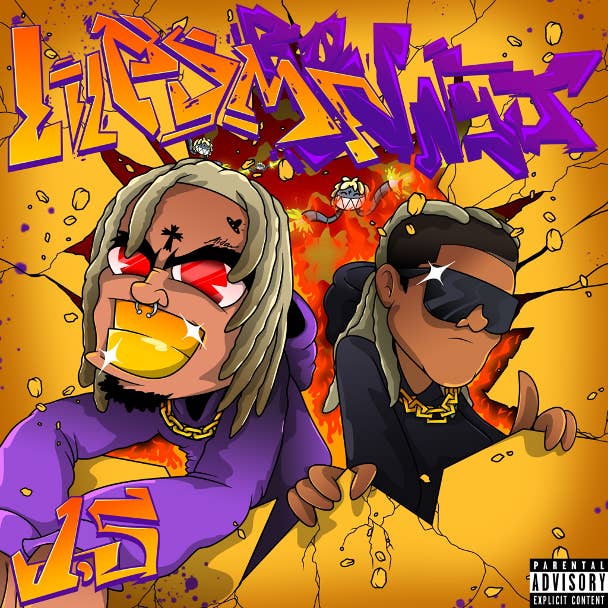 Album art for 'Lil Pump and Ronny J 1.5