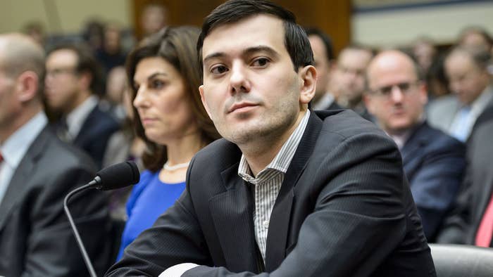 Photograph of Martin Shkreli in DC