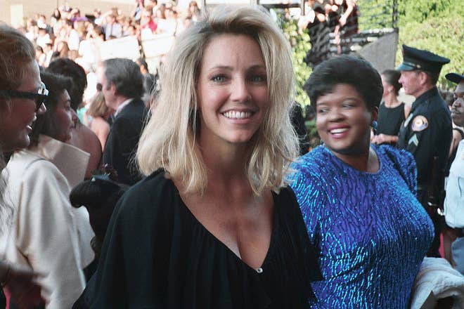 Heather Locklear at the 1993 Emmy Awards
