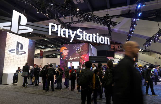 Playstation booth
