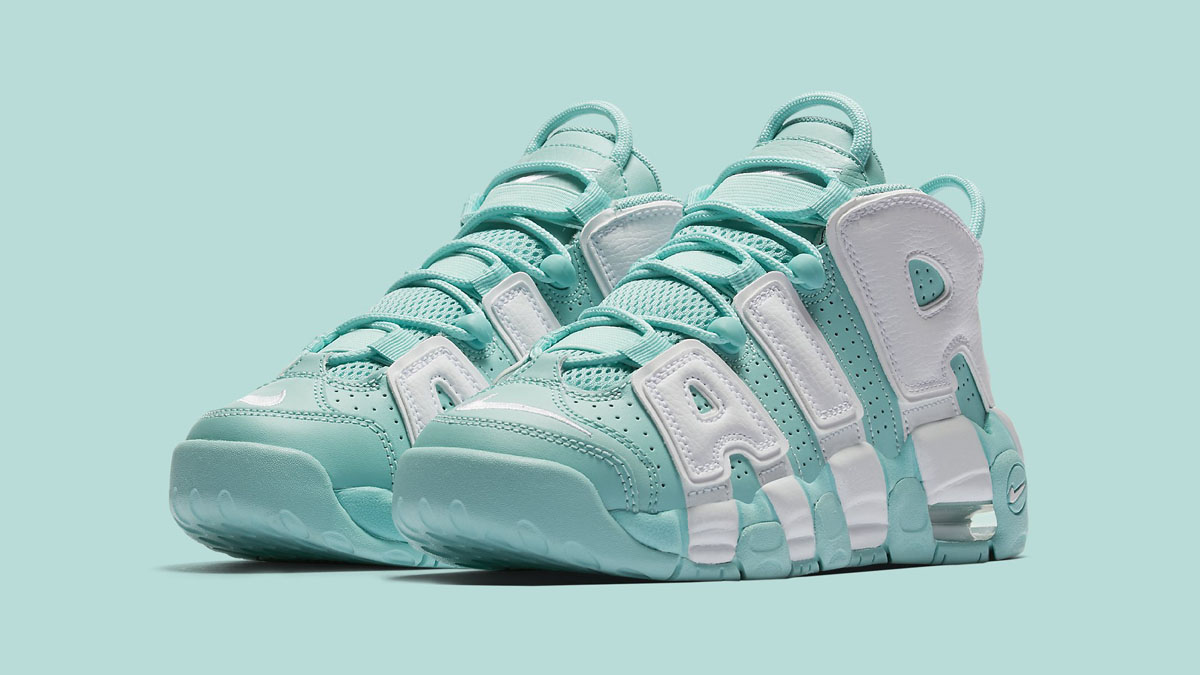 Green 2025 nike uptempo