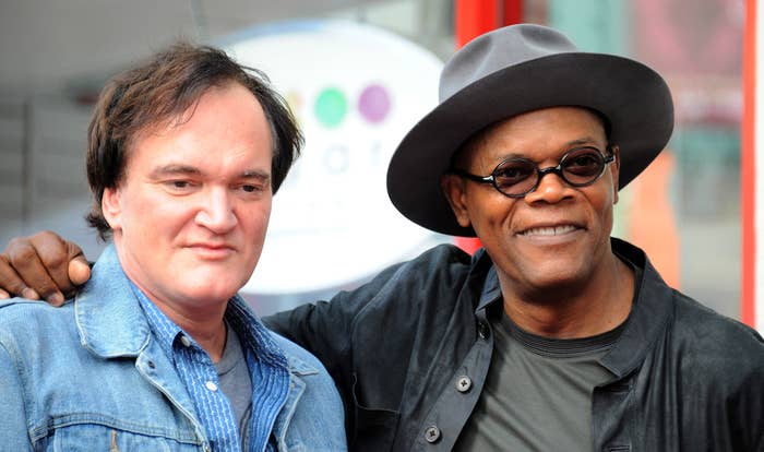 Quentin Tarantino and Samuel L. Jackson