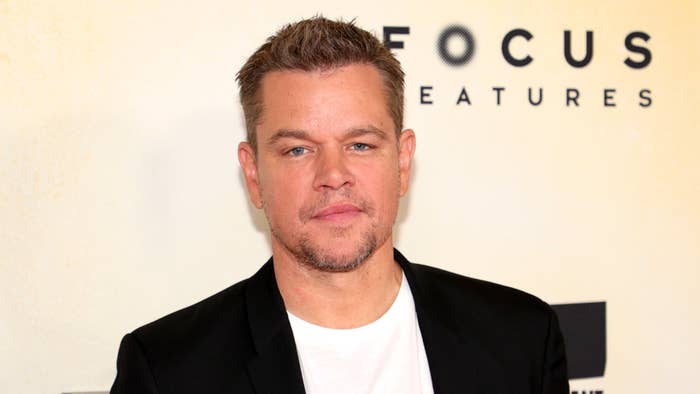 Matt Damon attends the &quot;Stillwater&quot; New York Premiere at Rose Theater, Jazz at Lincoln Center.