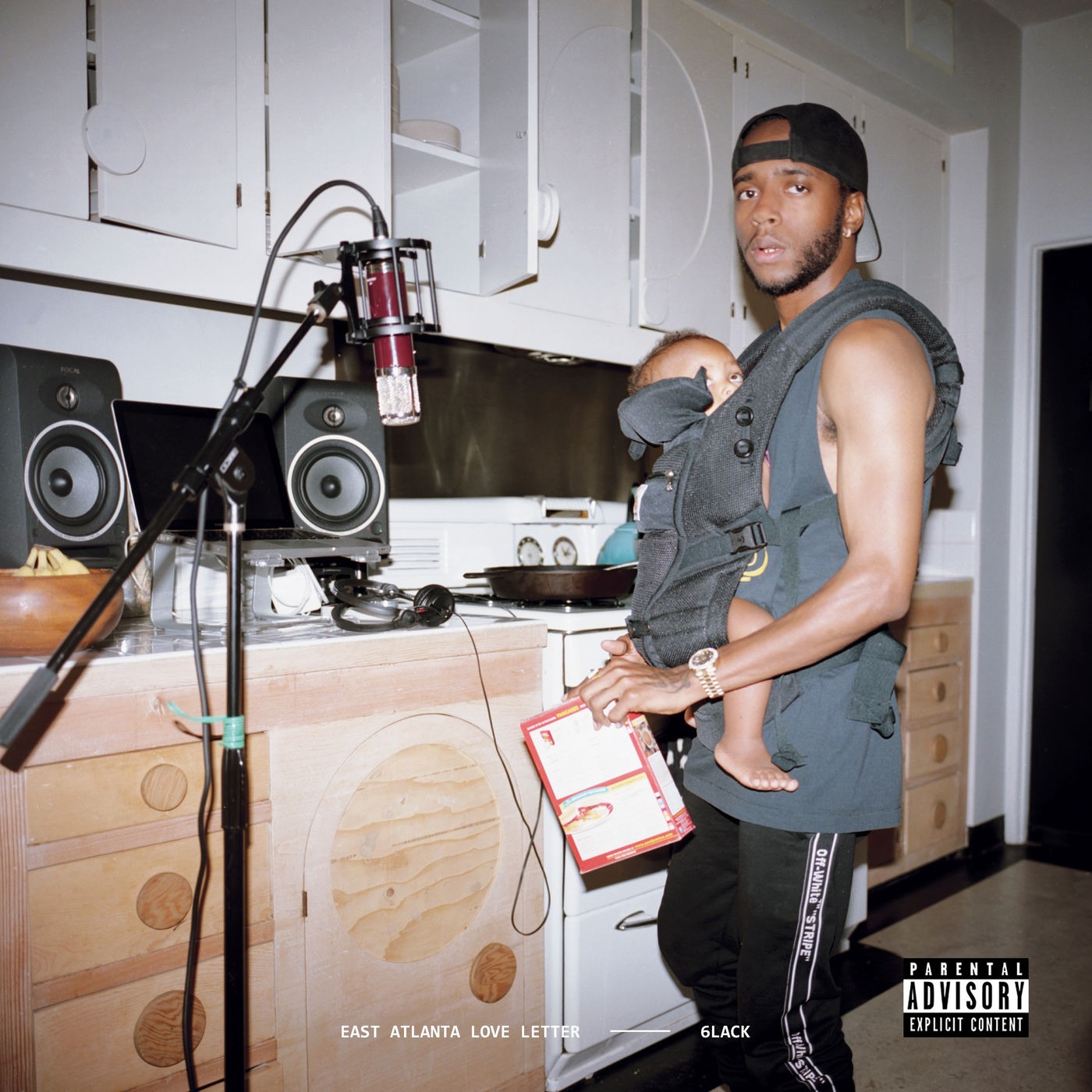 6lack east atlana love letter art