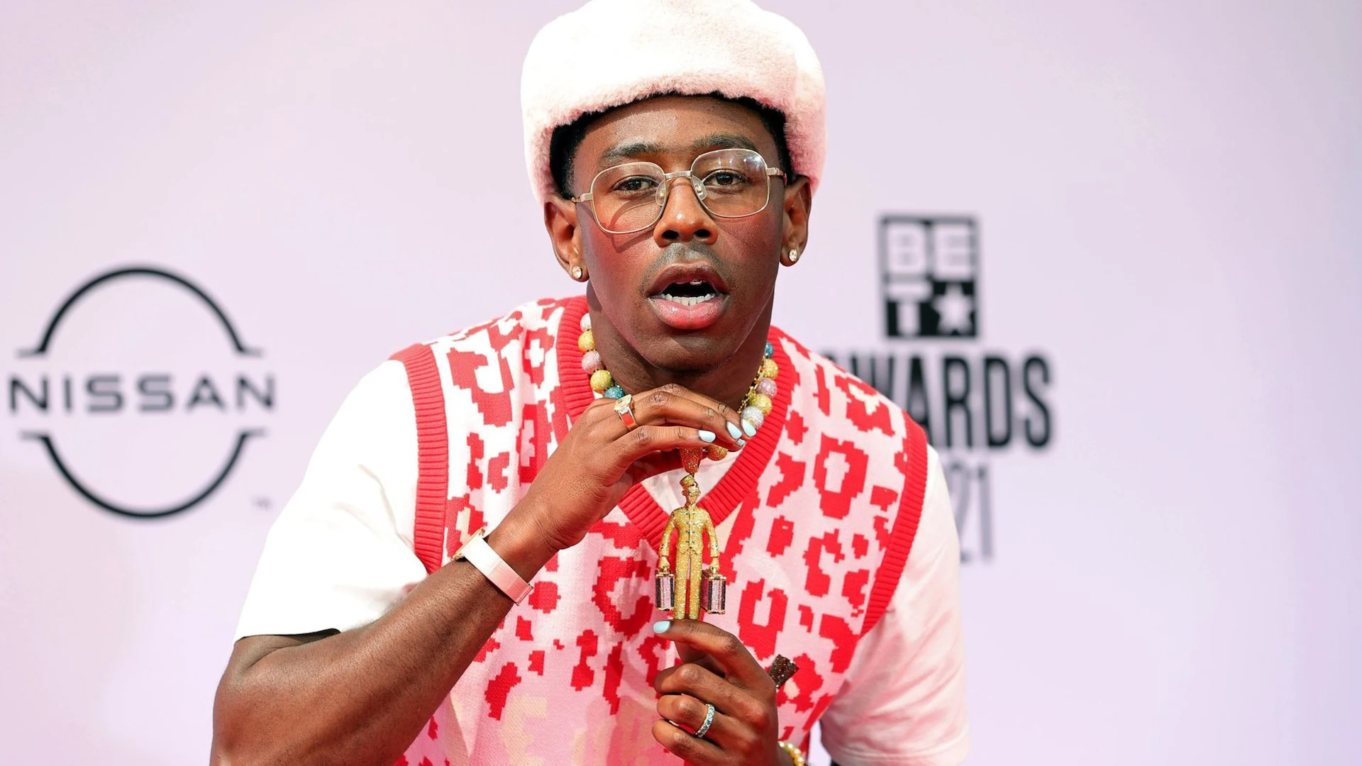 GQ Magazine on X: @Pharrell @tylerthecreator Pharrell: What was the first  piece of jewelry that you saw that intrigued you enough to want to do it  yourself? Tyler, the Creator: The gold