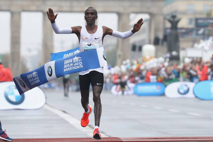 Eliud Kipchoge Wins Berlin Marathon 2017
