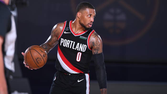 This is a photo of Dame Lillard.