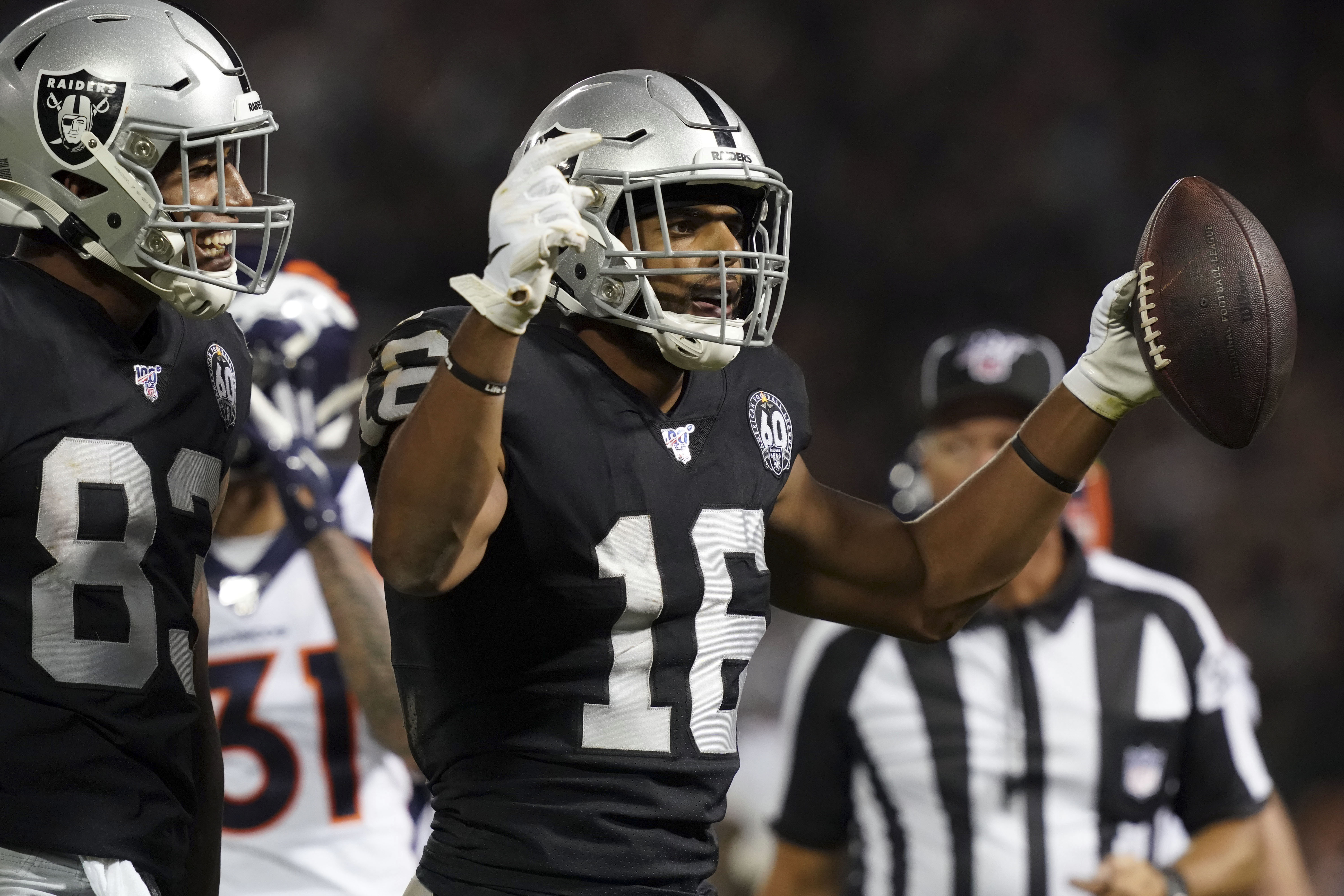 Tyrell Williams Raiders Broncos 2019