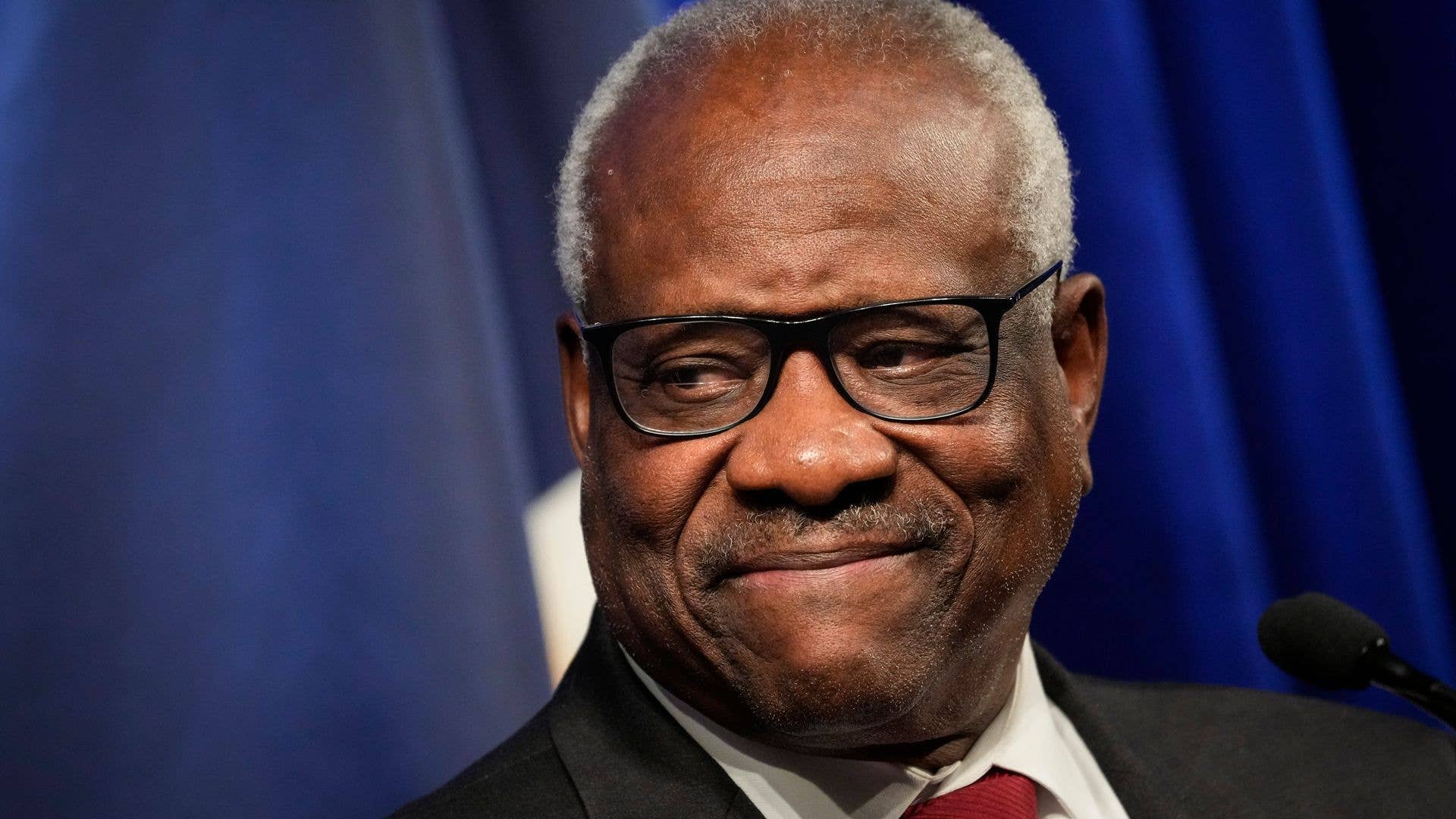 Associate Supreme Court Justice Clarence Thomas speaks at the Heritage Foundation