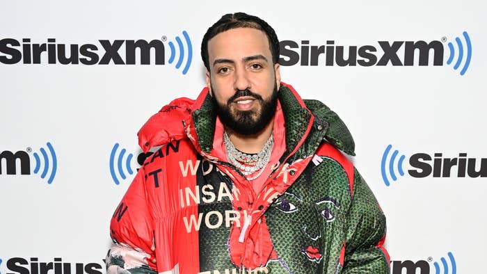 Rapper French Montana visits SiriusXM Studios