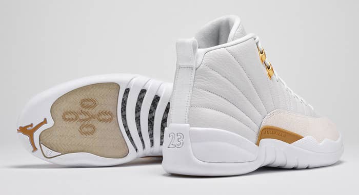 White OVO Jordan 12