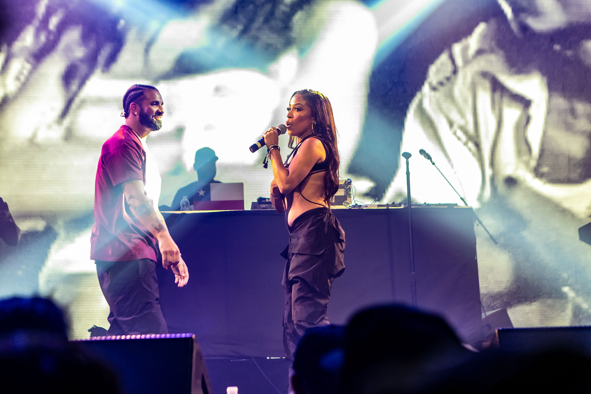 Drake and Keshia Chante at October World Weekend