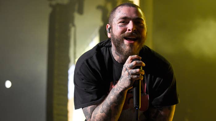 Post Malone Provides Update After Bruising Ribs in Onstage Mishap | Complex