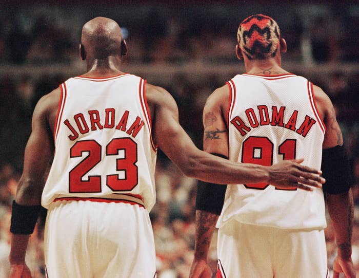 Michael Jordan Dennis Rodman