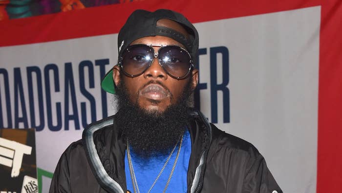 Philadelphia rapper Freeway on red carpet