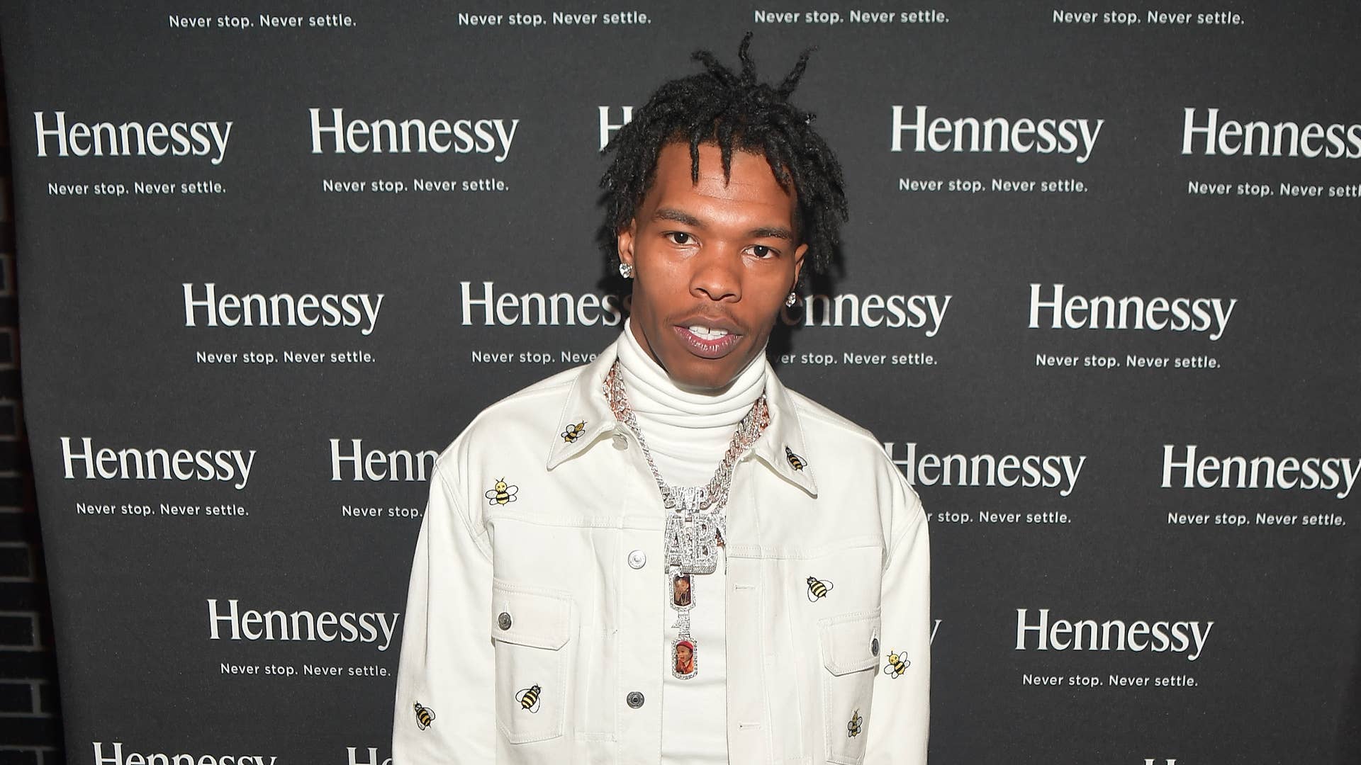 Lil Baby attends Celebrating Excellence at American Cut Steakhouse.