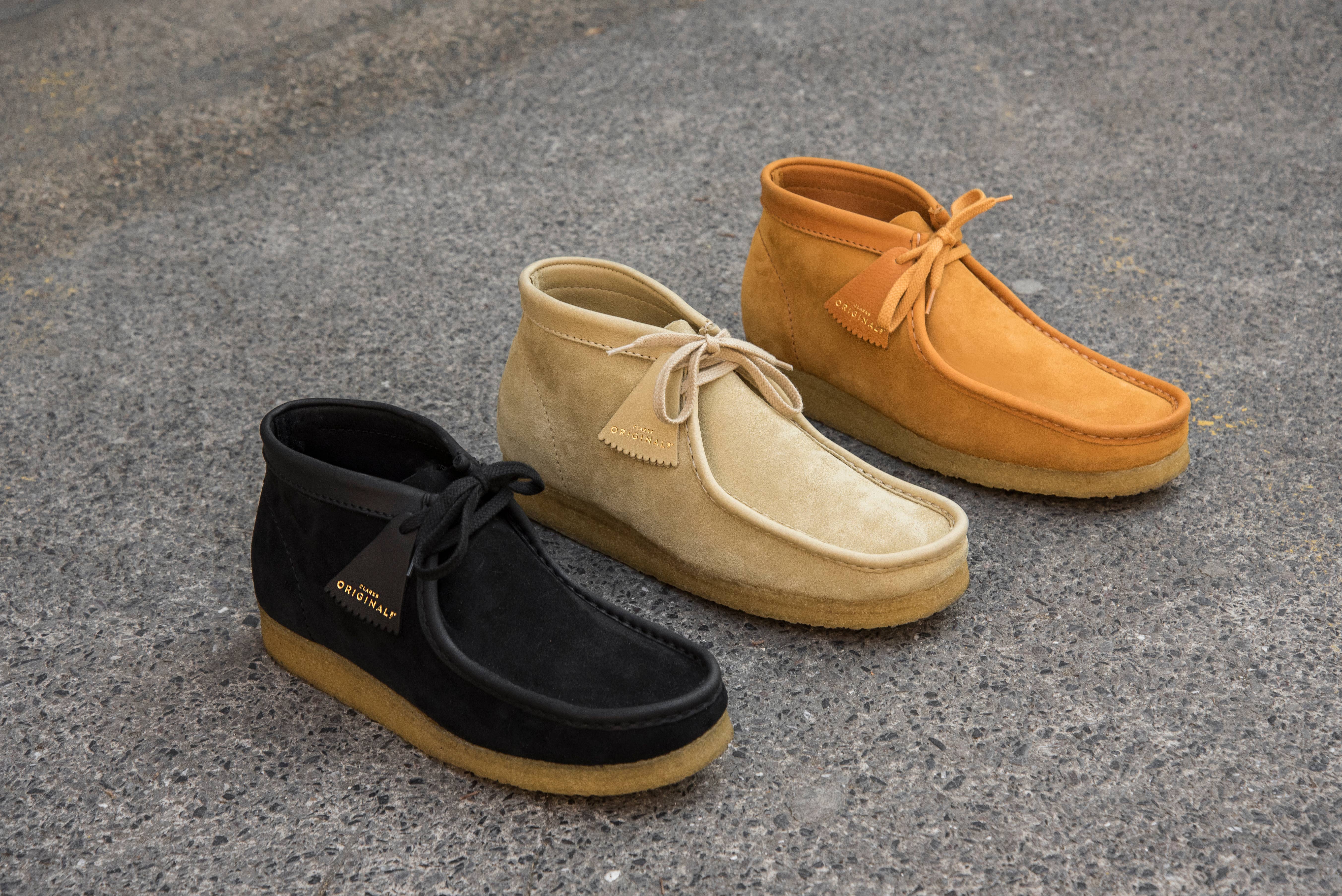 diente Color rosa compuesto Clarks Originals Wrap the Wallabee in Luxury with the Made in Italy Pack |  Complex
