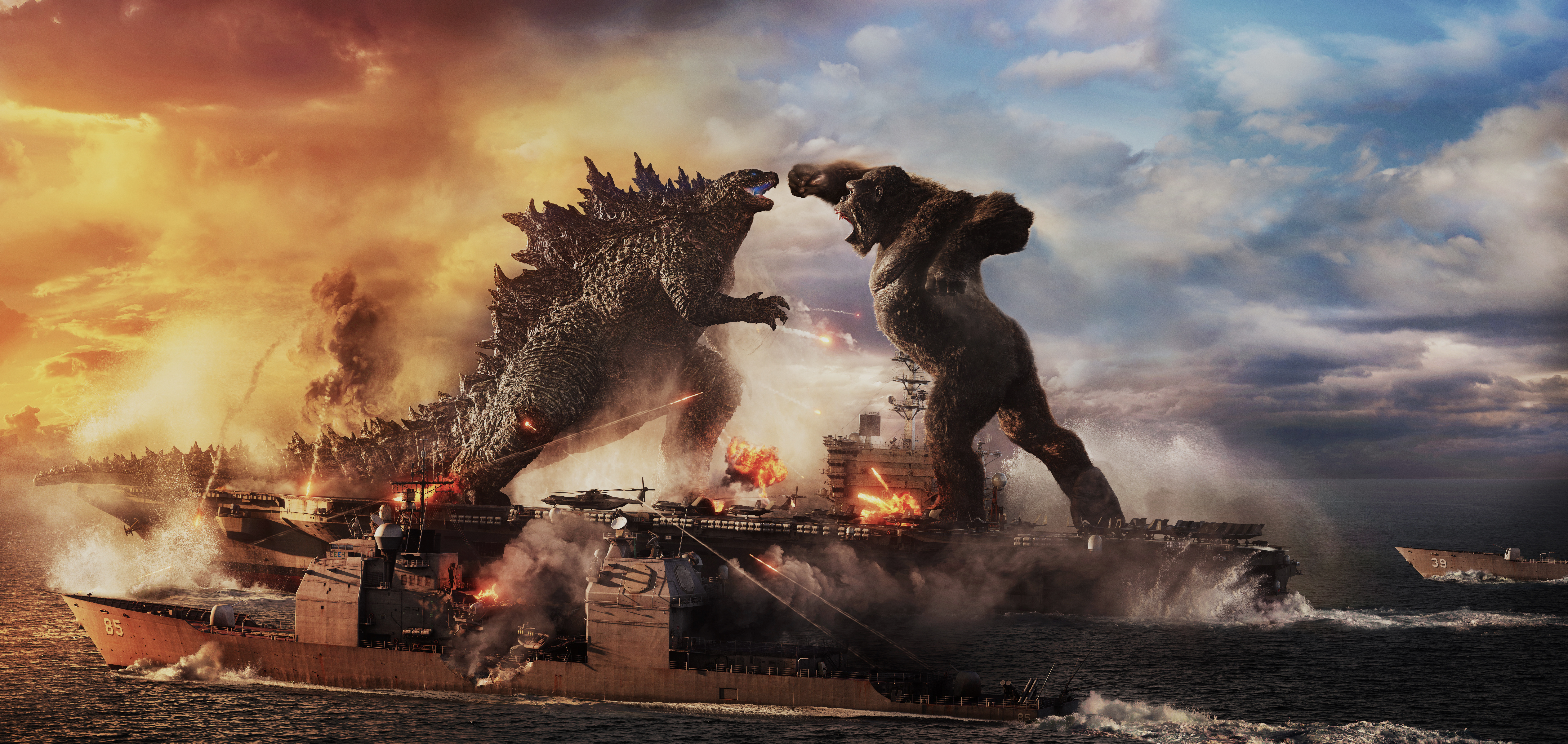 Download Godzilla Earth: The King in Action Wallpaper