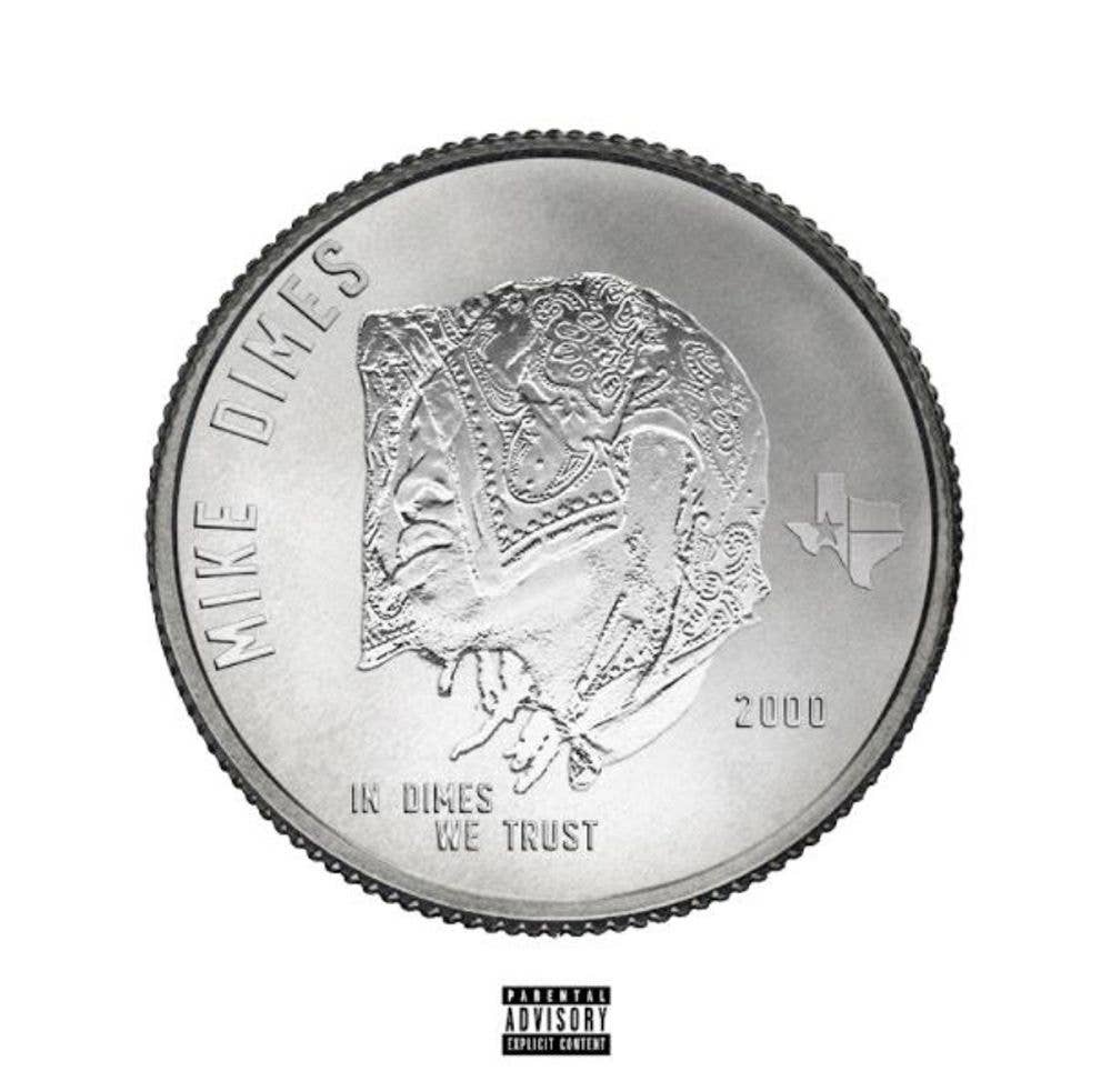 Cover art for Mike Dimes new album 'In Dimes We Trust'