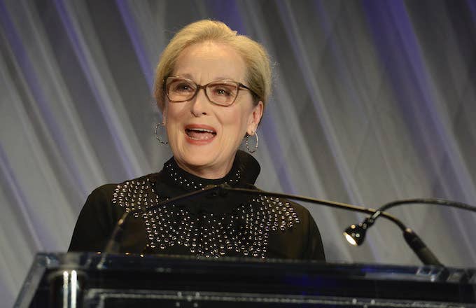 Actress Meryl Streep is honored by the Society of Camera Operators Lifetime Achievement Awards.