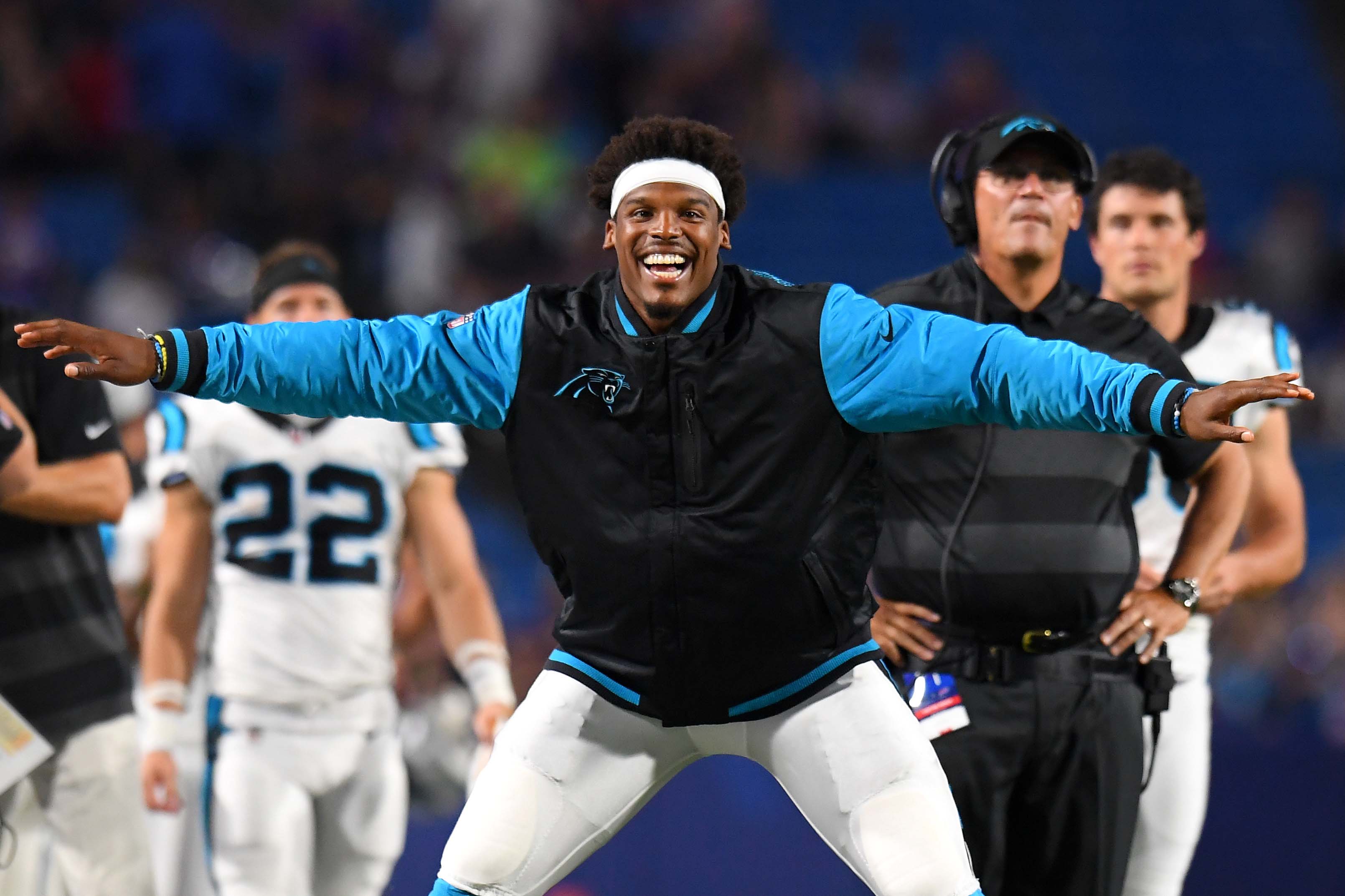 Cam Newton Panthers Bills 2018