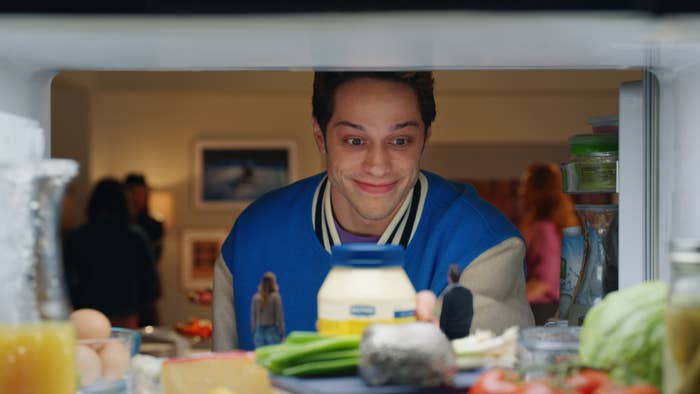 Pete Davidson in a Super Bowl commercial