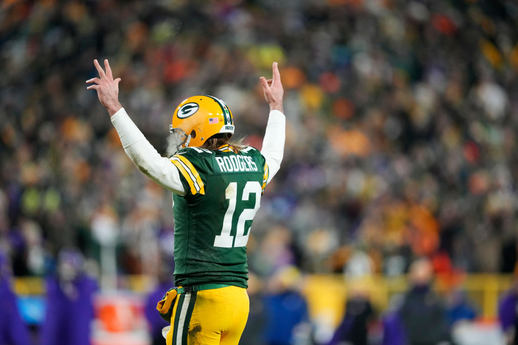 Aaron Rodgers Packers Vikings 2022