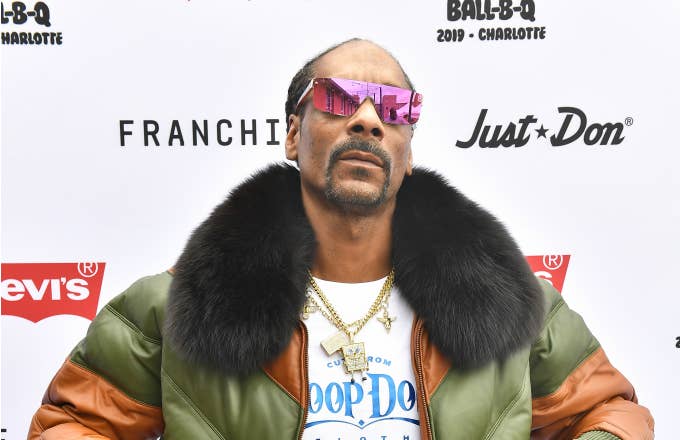 Rapper Snoop Dogg attends Levi's® All Star Weekend Ball B Q