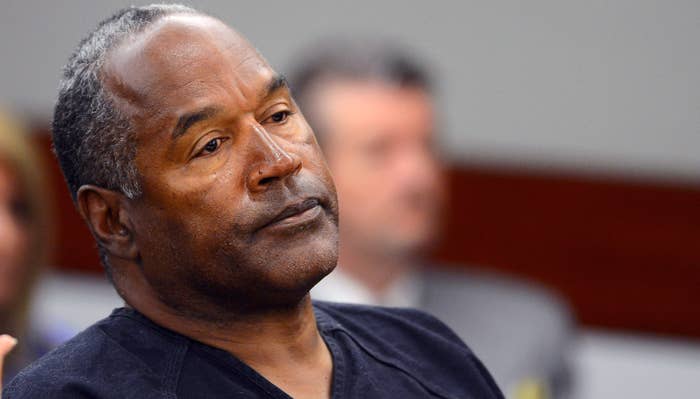 O.J. Simpson attends a parole hearing at Lovelock Correctional Center