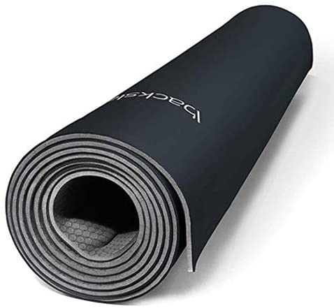 Black yoga mat